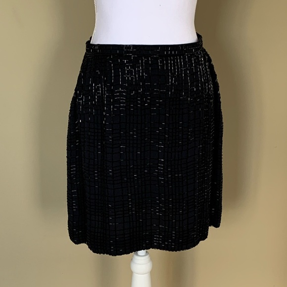 🌿EMANUEL UNGARO Beaded Skirt🌿 - Picture 3 of 8